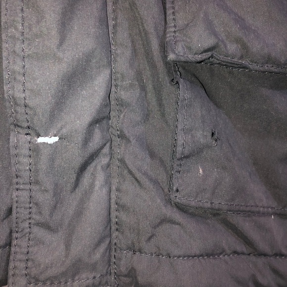 Black fur hood jacket - Picture 5 of 6